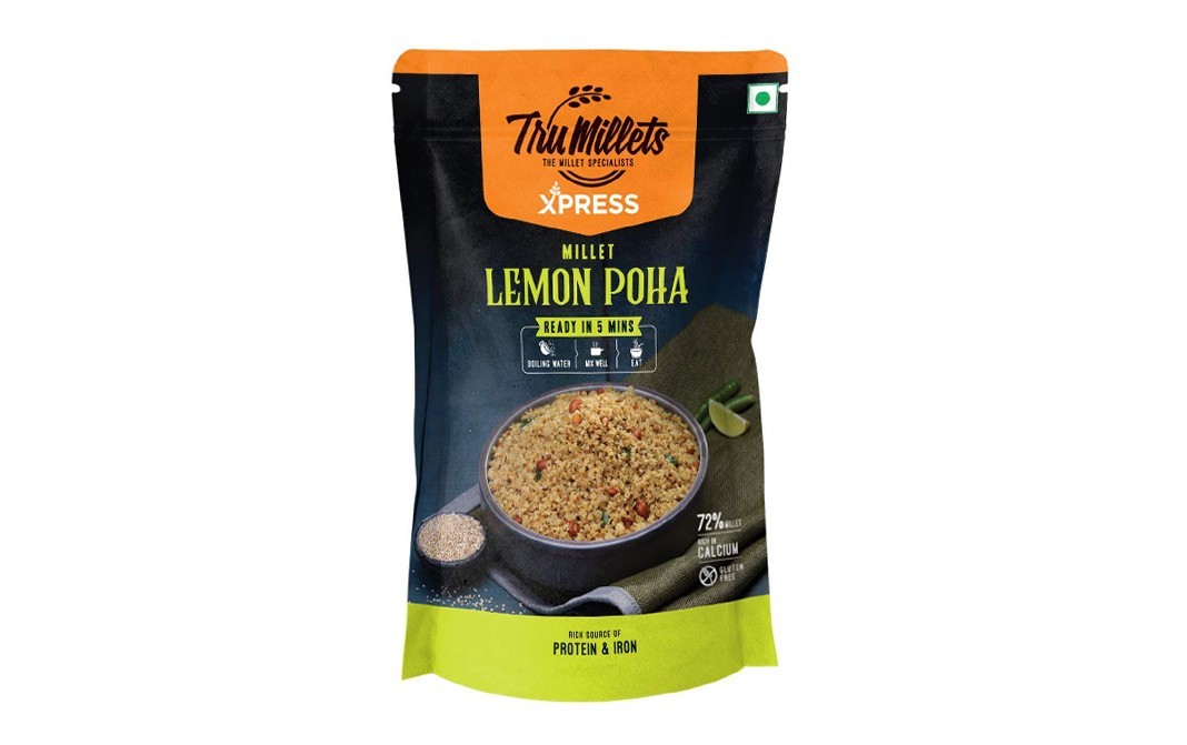 TruMillets Millet Lemon Poha    Pack  180 grams